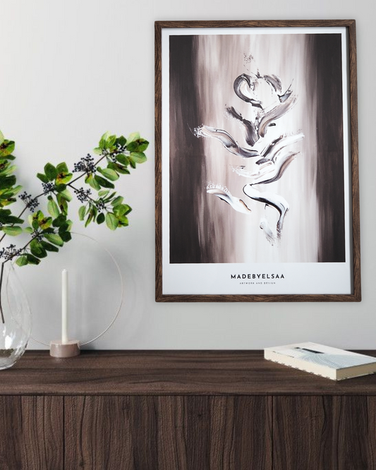 Poster MODERN BROWN